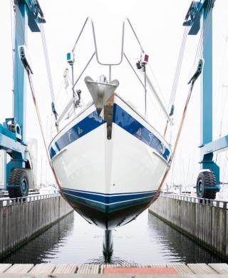 Hijsen zeilboot